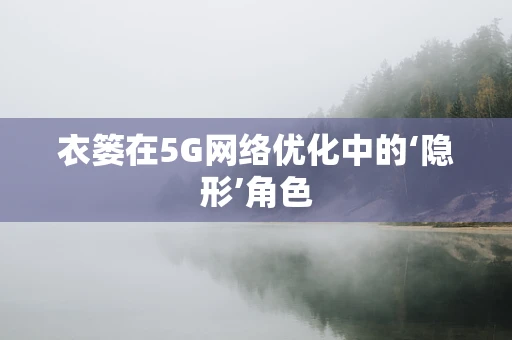衣篓在5G网络优化中的‘隐形’角色