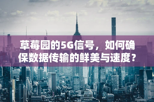 草莓园的5G信号，如何确保数据传输的鲜美与速度？