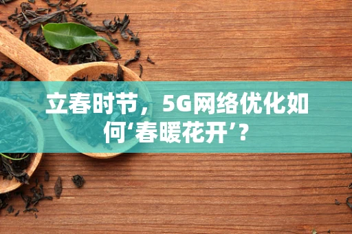 立春时节，5G网络优化如何‘春暖花开’？