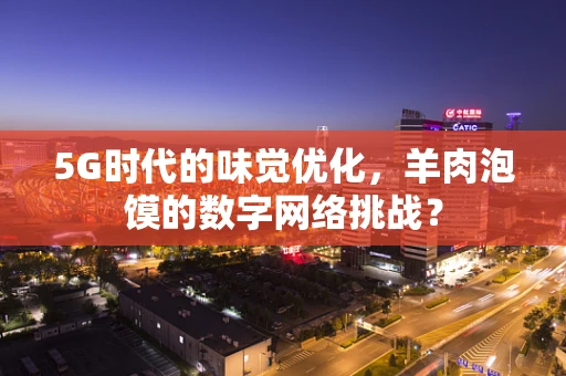 5G时代的味觉优化，羊肉泡馍的数字网络挑战？