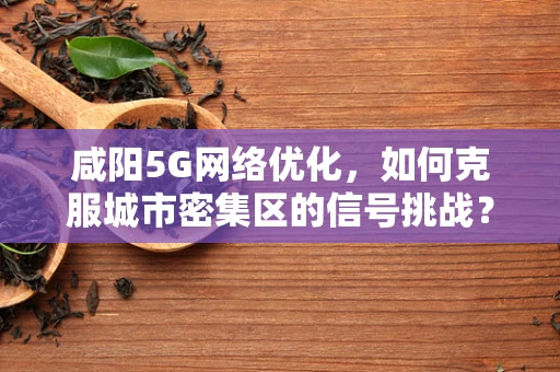 咸阳5G网络优化，如何克服城市密集区的信号挑战？