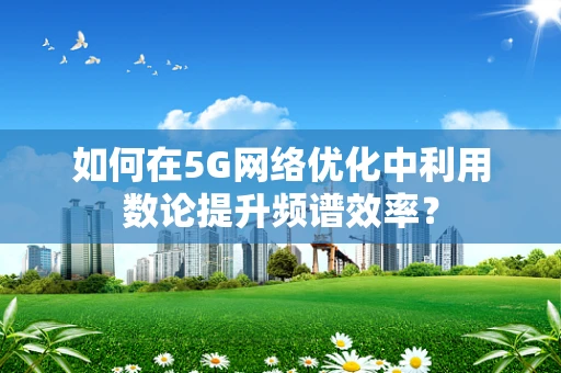 如何在5G网络优化中利用数论提升频谱效率？